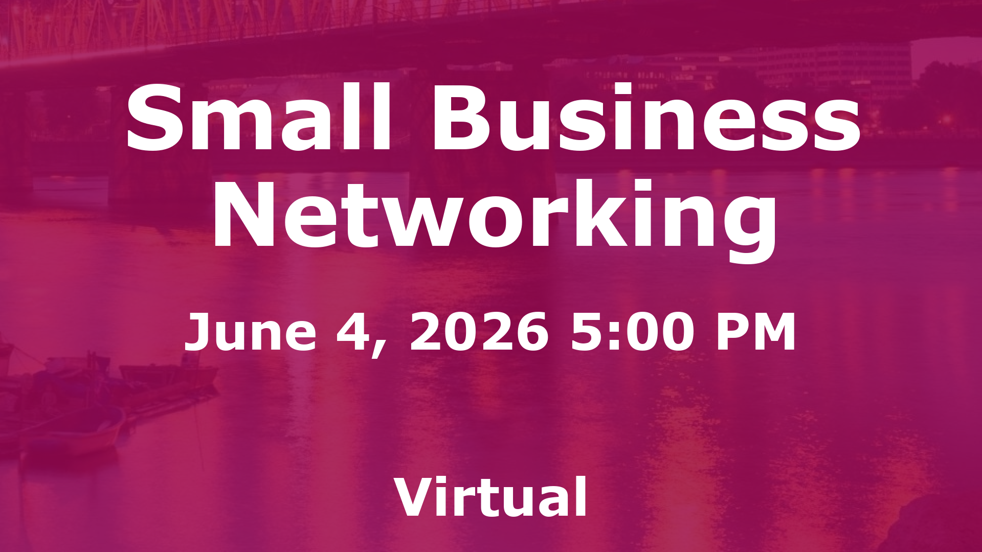 Small Business Networking event image